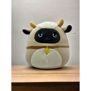 Squishmallow Boyer the Shetland Sheep Blue Eyes- 8 inch Plush Easter Gift